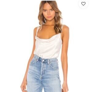 LOVERS + FRIENDS Pearl Draped Rhode Camisole Top